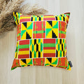 Set of 2 | 4 Cushion Covers |45x45cm | 100% Cotton Wax Ankara Fabric-0