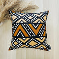 Set of 2 | 4 Cushion Covers |45x45cm | 100% Cotton Wax Ankara Fabric-0